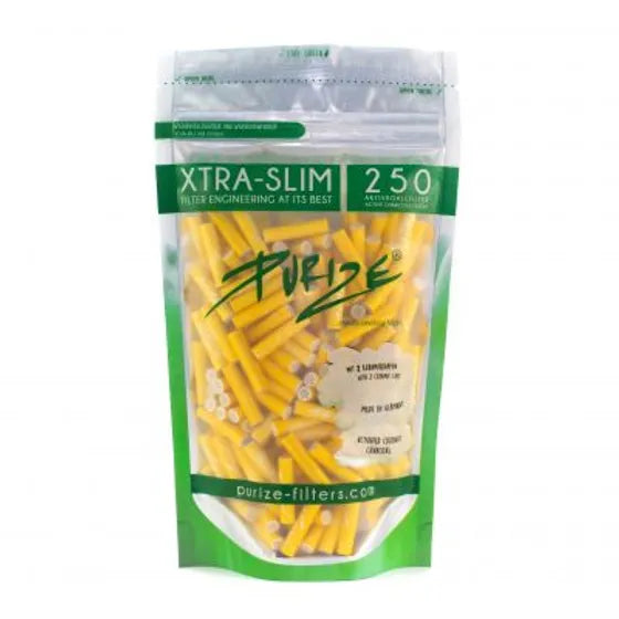 
                  
                    PURIZE® Aktivkohlefilter – XTRA Slim Size im 250er Standbodenbeutel
                  
                