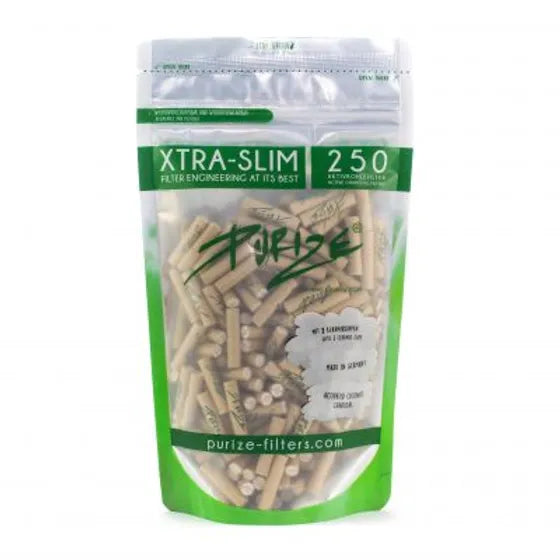 
                  
                    PURIZE® Aktivkohlefilter – XTRA Slim Size im 250er Standbodenbeutel
                  
                