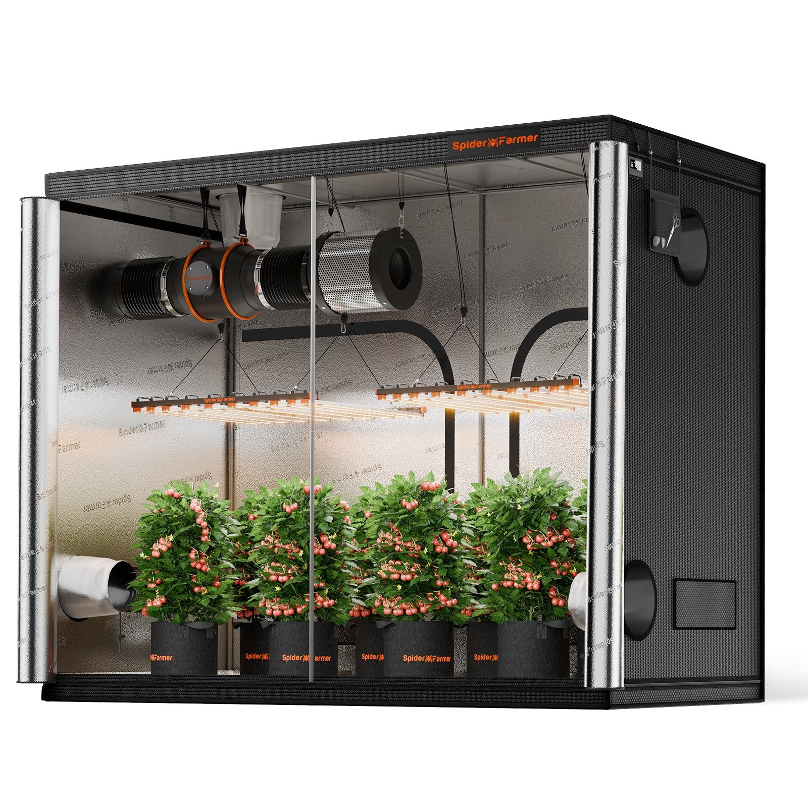Spider Farmer 300x150x200 cm Indoor-Grow-Zelt, 1680D. – HighLife
