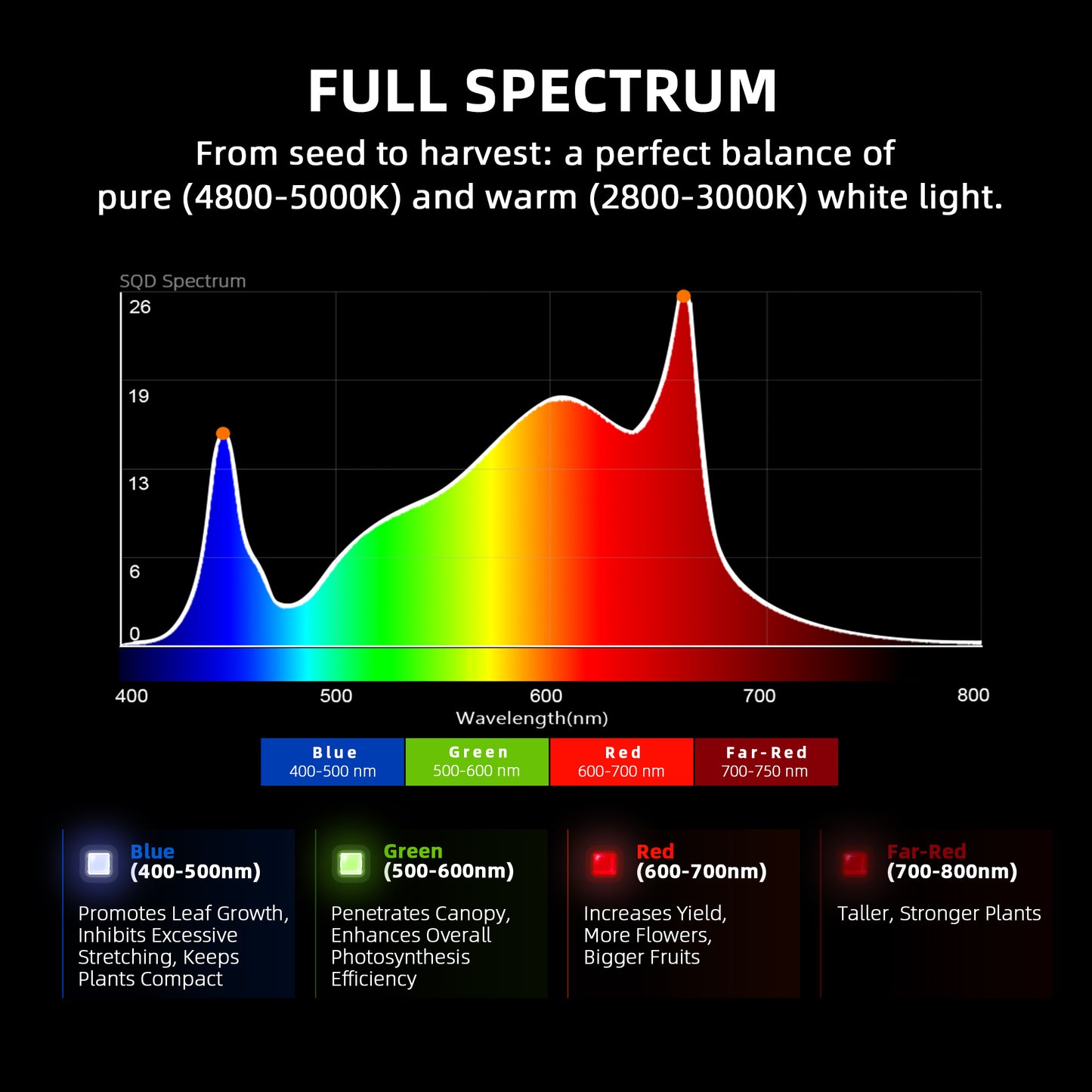 
                  
                    2024 Spider Farmer® 150x150x200 cm Komplettes Grow-Zelt-Set丨Neueste Version G1000W Vollspektrum-LED-Pflanzenlampe丨6″ Clip-Ventilator丨6″ Belüftungssystem mit Feuchtigkeits- und Temperaturregler
                  
                