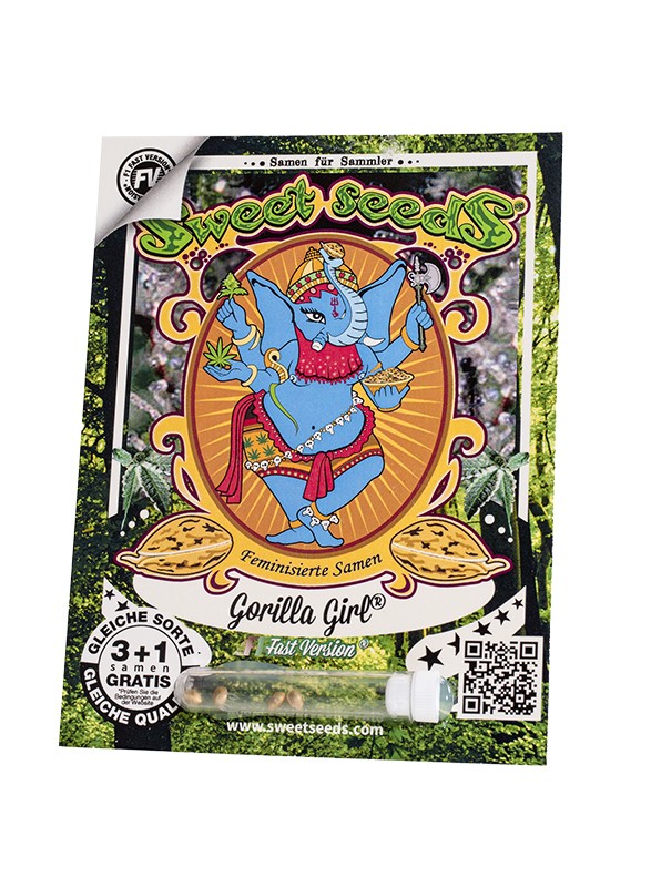 
                  
                    Sweetseeds - Gorilla Girl F1 Fast Version®
                  
                