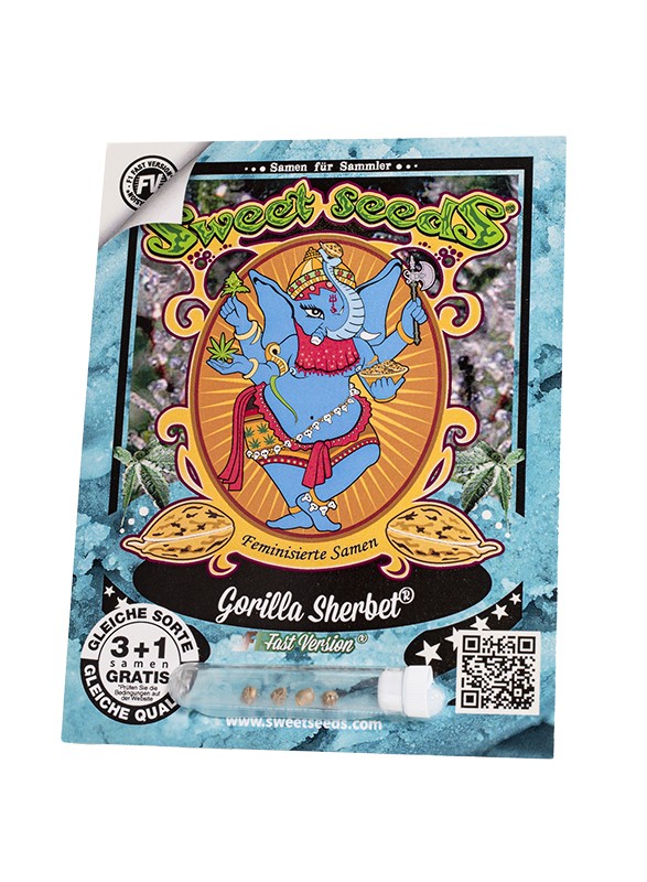 
                  
                    Sweetseeds - Gorilla Sherbet F1 Fast Version®
                  
                